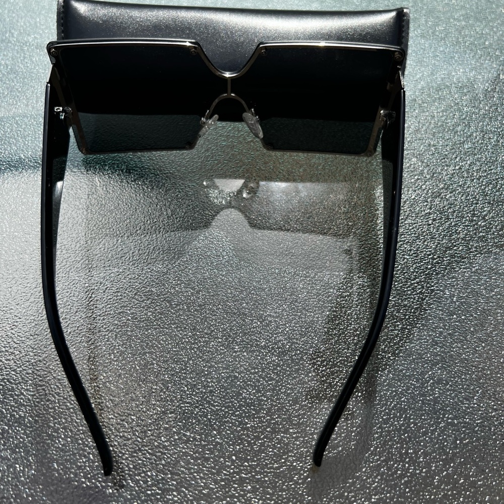 Oversized Black Sunglasses - Picture 6 of 10